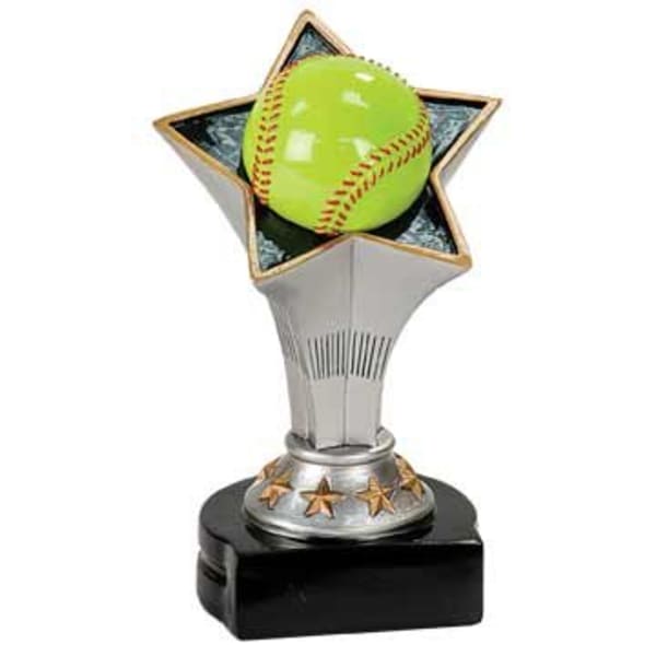 5.75" Risng Star Softball Resin Award – item RSC105