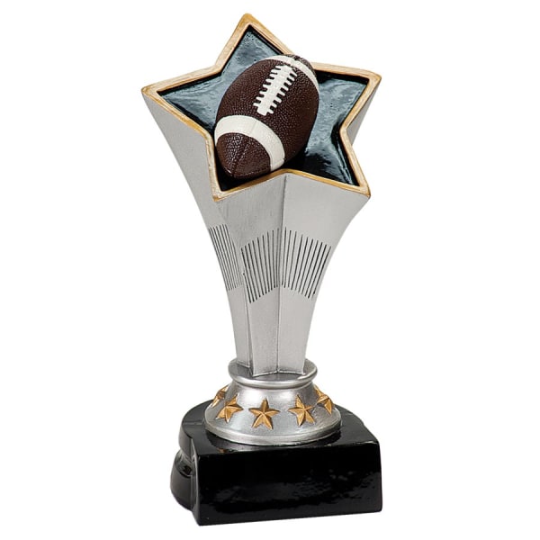 7" Rising Star Football Resin Award – item RSC203