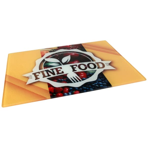 11" x 8" Glass Cutting Board – item SBL075