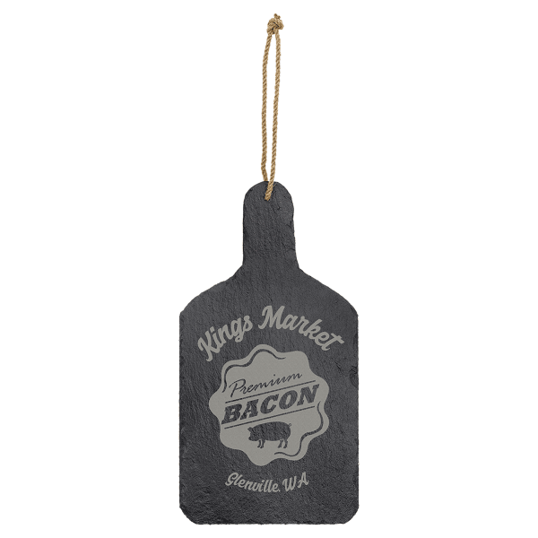 13.5" x 7" Rectangle Slate Cutting Board with Hanger String – item SLT071