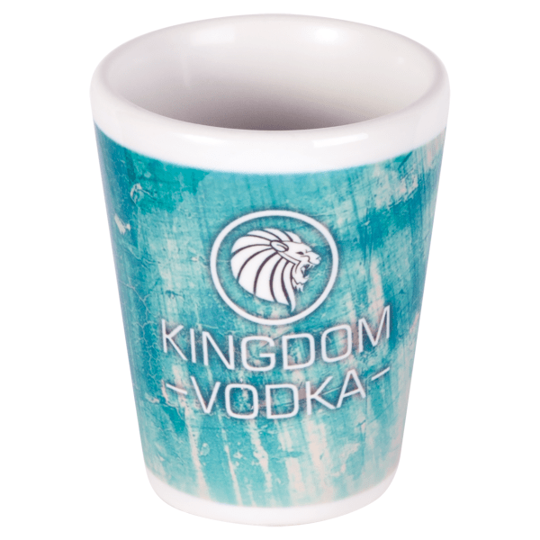 1.5 oz. Sublimatable Ceramic Shot Glass – item SSG20W