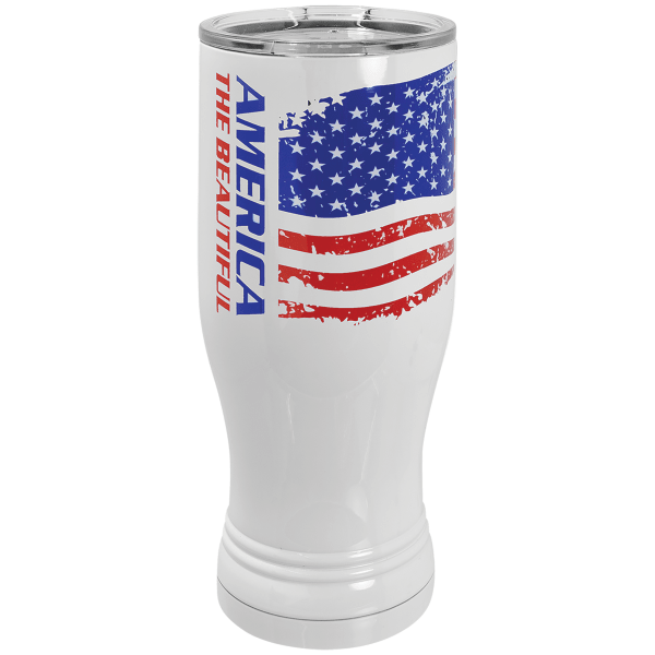 Sublimatable 20 oz. Polar Camel Pilsner with Clear Lid – item STM67 image 2