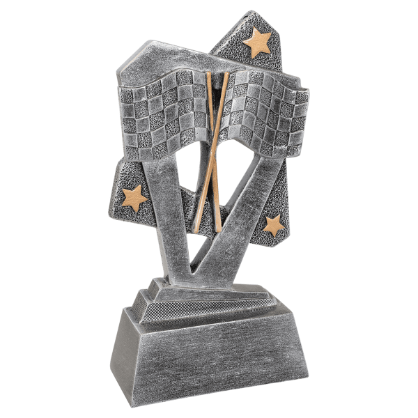 6.5" Racing Triumph Resin Award – item TR161