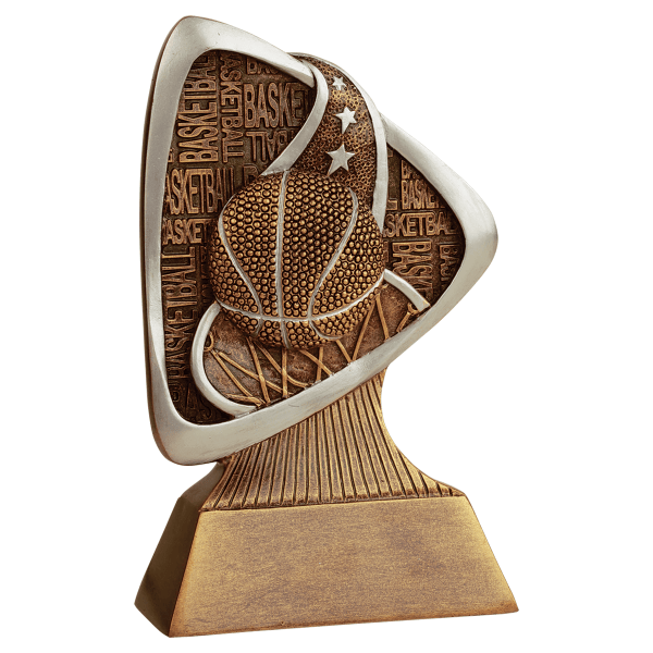 5.5" Basketball Triad Resin Award – item TRD102
