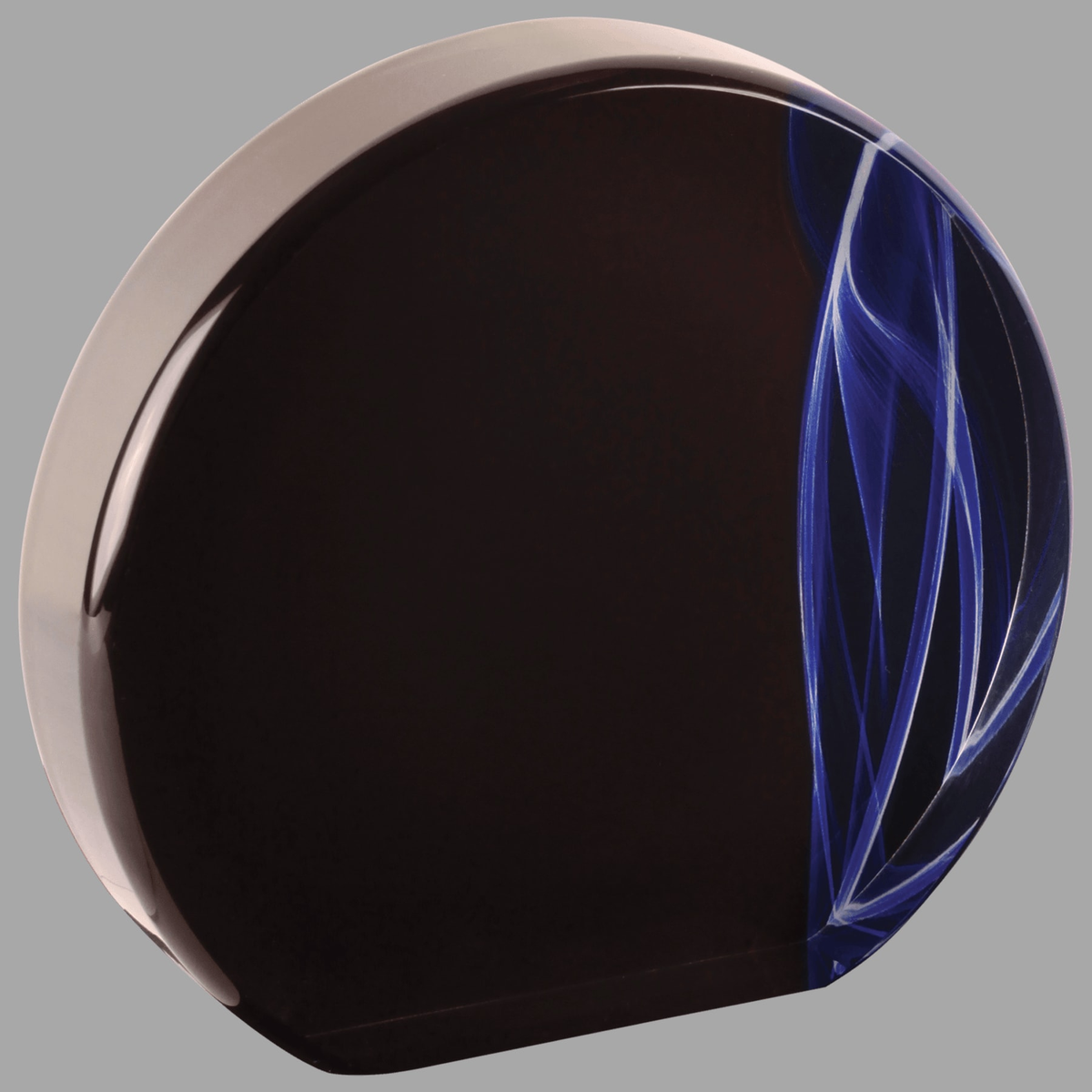 6" Round Blue Vapor Acrylic — VPA102