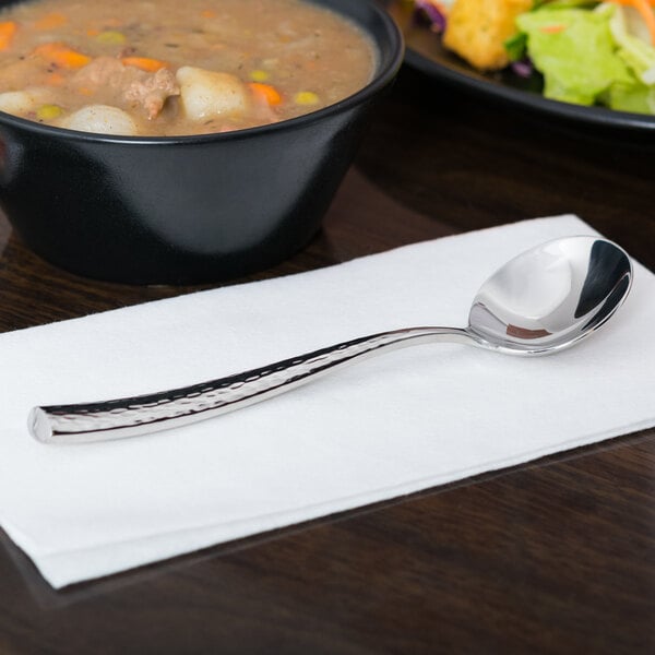 Libbey 931 016 Chivalry X-Heavy 6 5/8" Bouillon Spoon – item 959931016 image 2