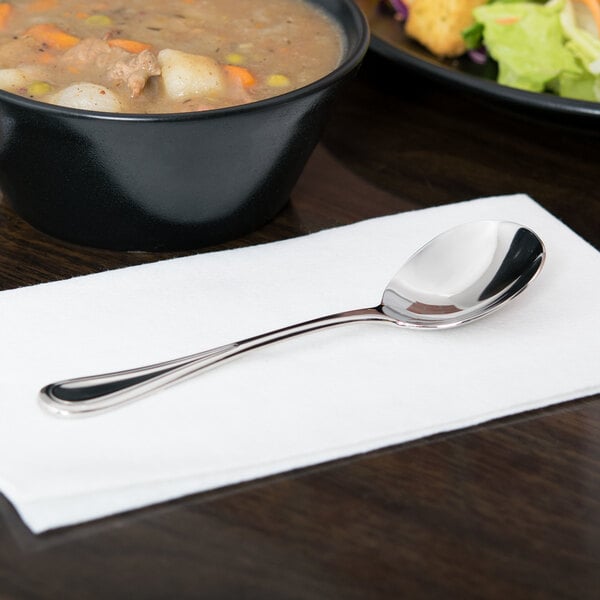 Libbey 971 016 Aspen 6" X-Heavy Bouillon Spoon – item 959971016 image 2