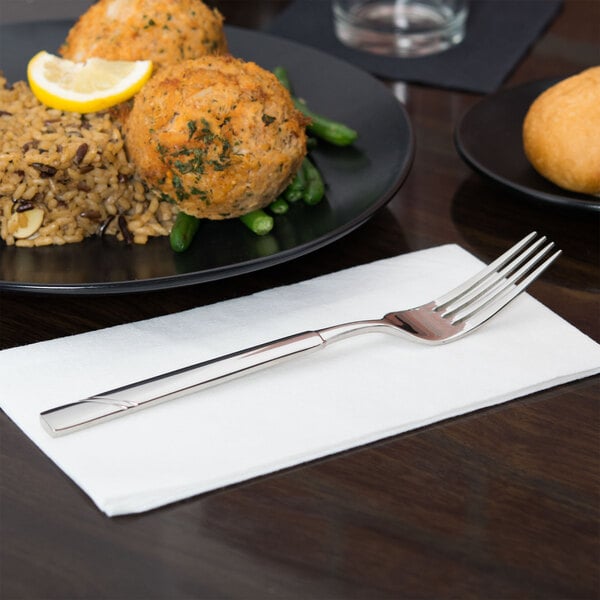 Libbey 988 027 Zephyr 8 1/8" X-Heavy Dinner Fork – item 959988027 image 2