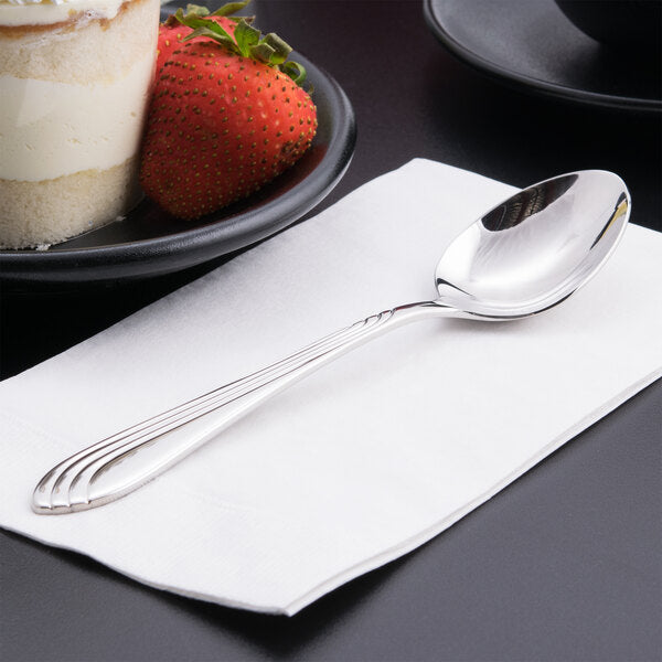 Libbey 980 002 Neptune 7 1/8" X-Heavy Dessert Spoon – item 959980002 image 2