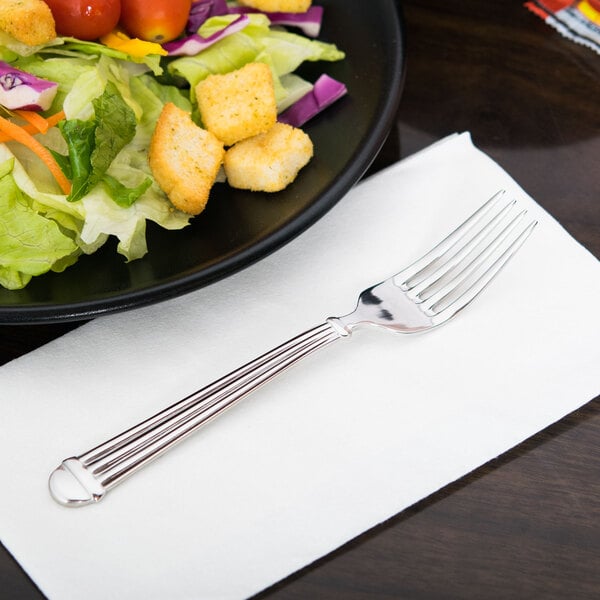 Libbey 983 038 Aegean 6 3/4" X-Heavy Salad Fork – item 959983038 image 2