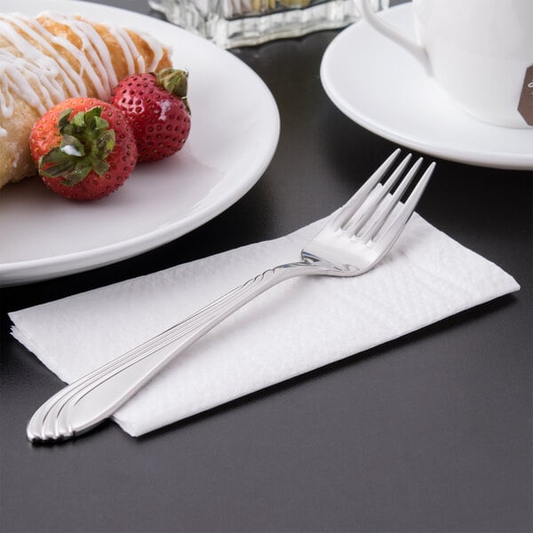 Libbey 980 030 Neptune 7 1/2" X-Heavy Dessert Fork – item 959980030 image 2