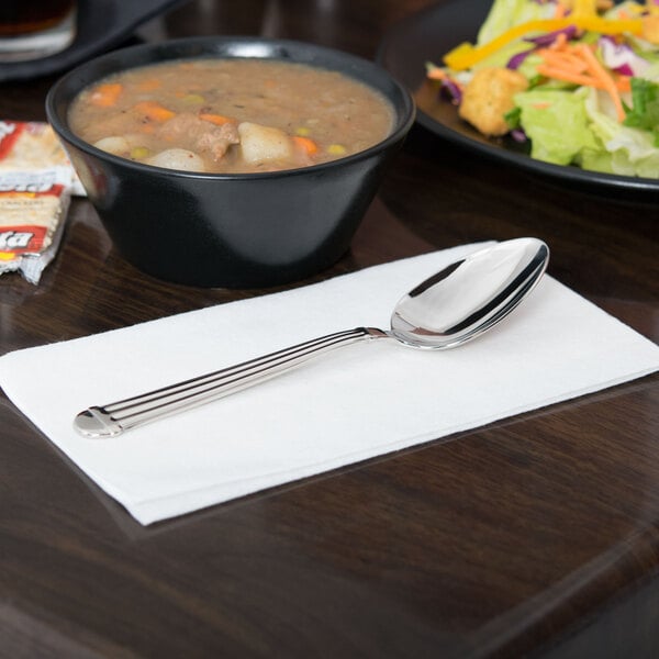 Libbey 983 002 Aegean 7 1/8" X-Heavy Dessert Spoon – item 959983002 image 2