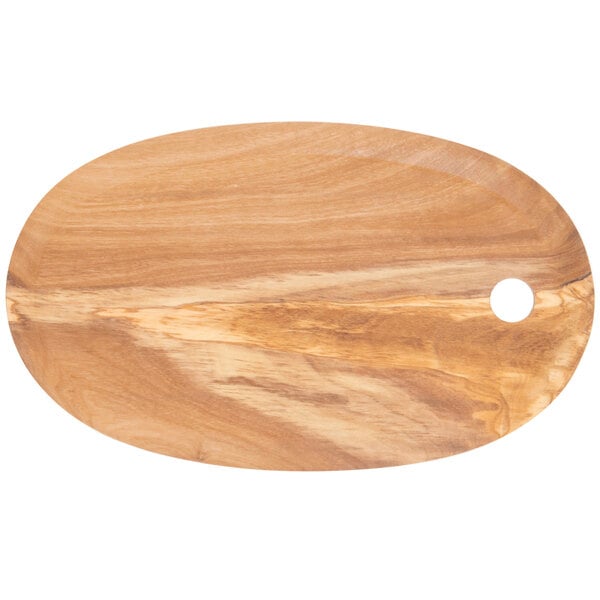 American Metalcraft 5 7/8" x 9 7/8" Oval Serving Board – item 124OWPB9 image 2