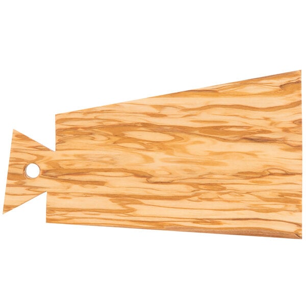 American Metalcraft 10 5/8" x 5 1/8" Olive Serving Board – item 124OWB116 image 2