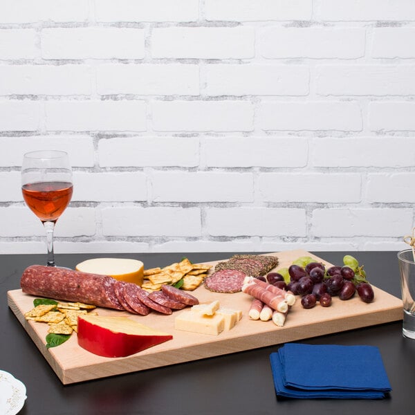 Vollrath Cubic 19 9/16" x 11 1/2" Hardwood Cutting Board – item 922V904809