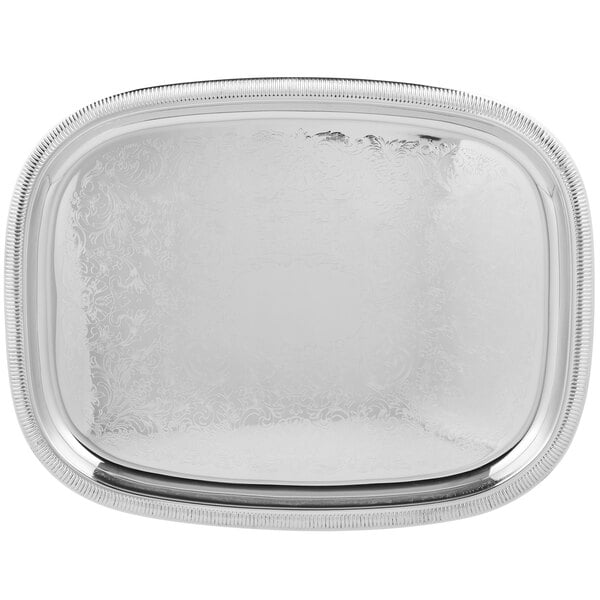 Vollrath 82120 Elegant Reflections Serving Tray - 18" x 14" – item 92282120