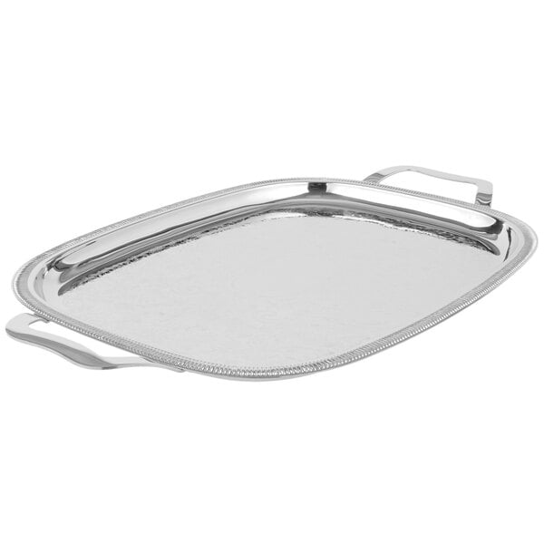 Vollrath 82122 Elegant Serving Tray w/ Handles - 18" x 14" – item 92282122