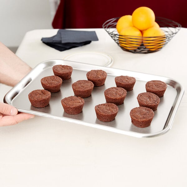 Vollrath 80150 Oblong Display Tray - 15 1/8" x 10 1/2" – item 92280150 image 2