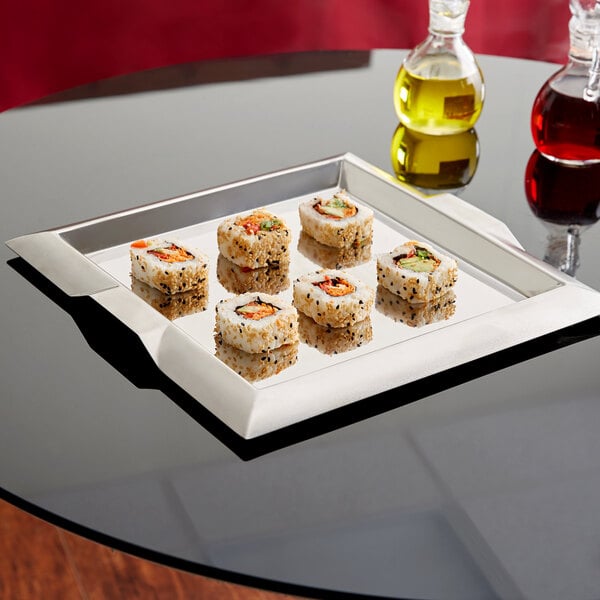 Vollrath 82090 Serving Tray w/ Handles - 11 3/4" x 11 3/4" – item 92282090 image 2