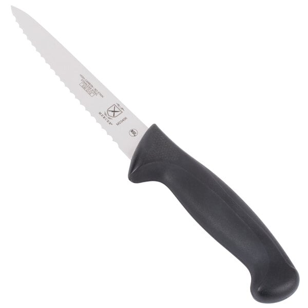 Mercer Culinary M23406 Millennia 6" Serrated Utility Knife – item 470M23406