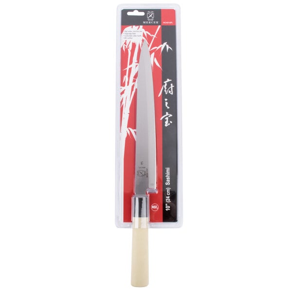 Mercer Culinary M24010PL 10" Pointed Sashimi Knife – item 470M24010 image 2