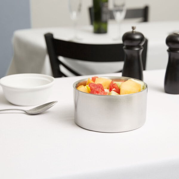American Metalcraft 34 oz. Insulated Double Serving Bowl – item 124DWB6