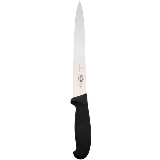 Victorinox 5.4433.25 10" Serrated Fibrox Carving Knife – item 35340546