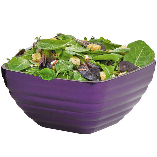 Vollrath 4763765 Double Wall Serving Bowl - Passion Purple – item 9224763765