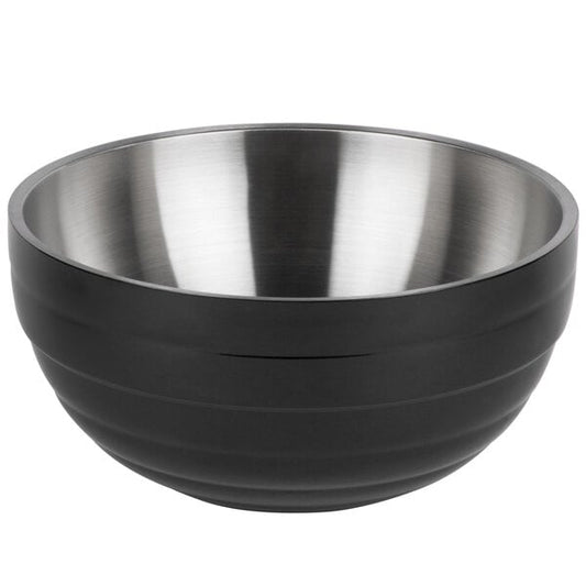 Vollrath 4659060 Double Wall Serving Bowl - Black – item 9224659060