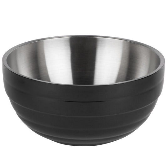 Vollrath 4659260 Double Wall Serving Bowl - Black – item 9224659260