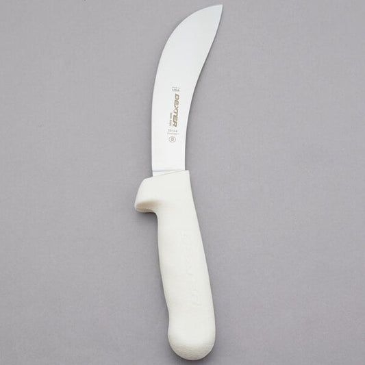 Dexter-Russell 06123 6" Skinning Knife w/ White Handle – item 21006123