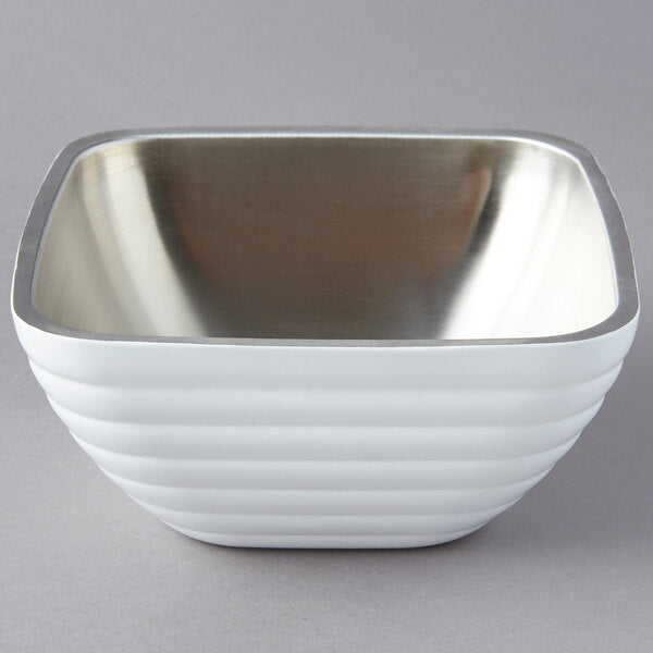 Vollrath 4763250 Double Wall Serving Bowl - Pearl White – item 9224763250 image 2