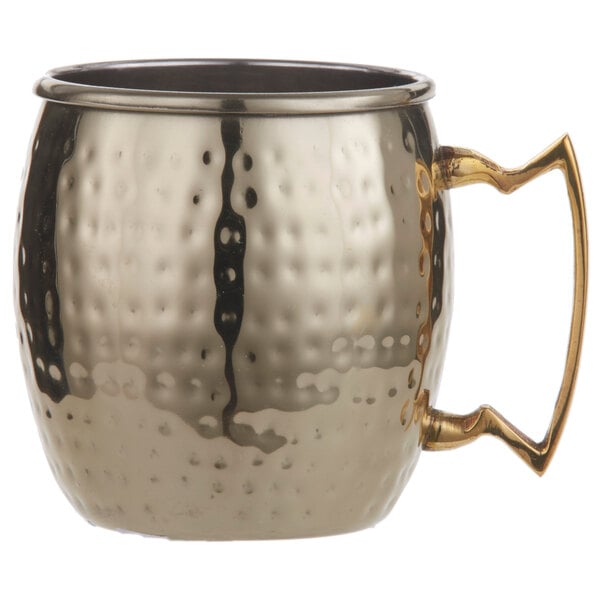 American Metalcraft GM16H 16 oz. Hammered Moscow Mule Mug – item 124GM16H