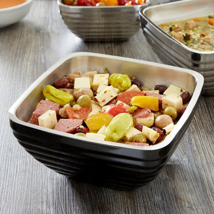 Vollrath 4763560 Double Wall Serving Bowl - Black – item 9224763560