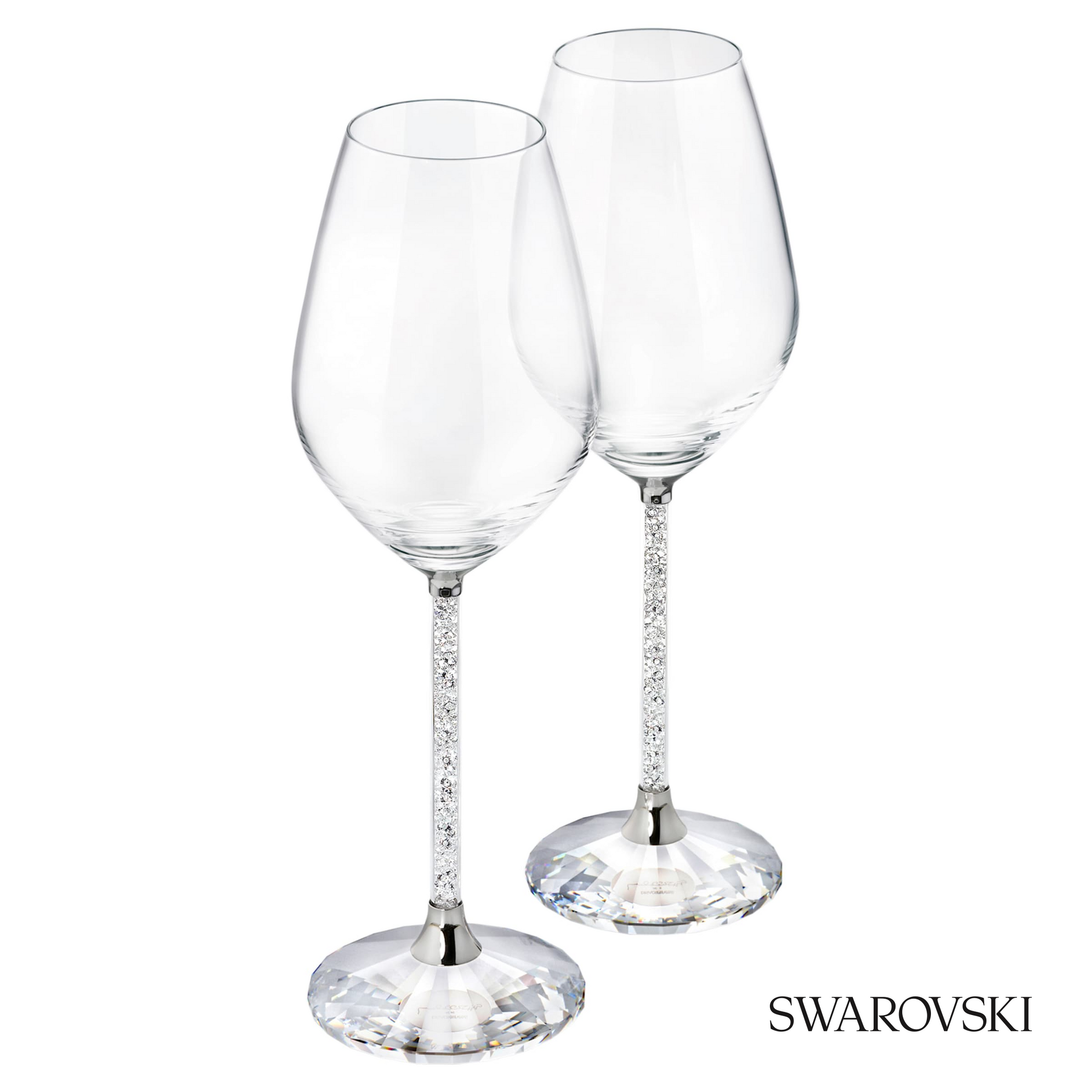 Swarovski Crystalline Wine Glasses (Set of 2) – item 1095948