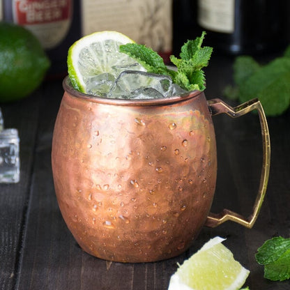 American Metalcraft ACMH 14 oz. Hammered Moscow Mule Mug – item 124ACMH image 2