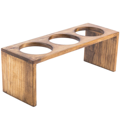 Madera 3-Cylinder Horizontal Flatware / Condiment Display – item 2111425399