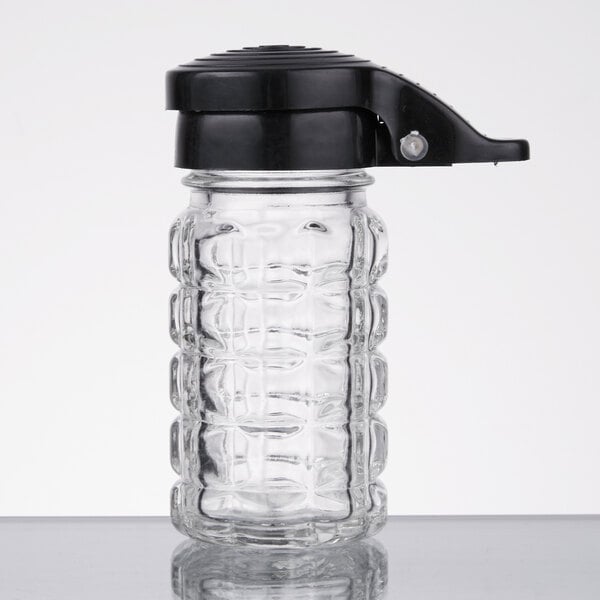 Tablecraft 163MPBK 1.5 oz. w/ Moisture Seasoning Shaker – item 808163MPBK