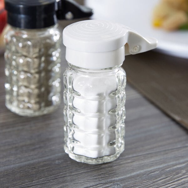 Tablecraft 163MPW 1.5 oz. w/ Moisture Seasoning Shaker – item 808163MPW image 2