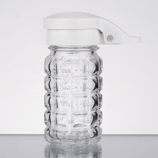 Tablecraft 163MPW 1.5 oz. w/ Moisture Seasoning Shaker – item 808163MPW