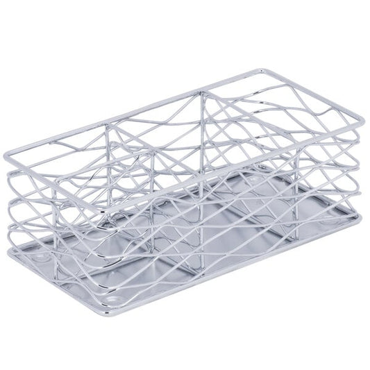 American Metalcraft Chrome Birdnest Coffee Condiment Caddy – item 124BNCC48