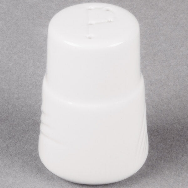 CAC GAD-PS Garden State 2 7/8" Bone Porcelain Pepper Shaker – item 303GADPS
