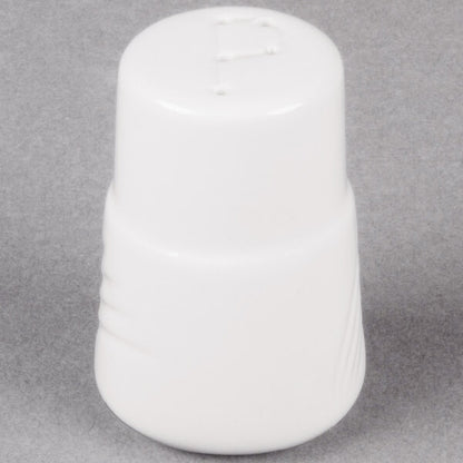 CAC GAD-PS Garden State 2 7/8" Bone Porcelain Pepper Shaker – item 303GADPS