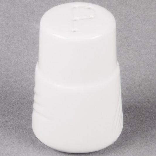 CAC GAD-PS Garden State 2 7/8" Bone Porcelain Pepper Shaker – item 303GADPS