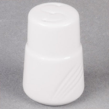 CAC GAD-SS Garden State 2 7/8" Bone Porcelain Salt Shaker – item 303GADSS