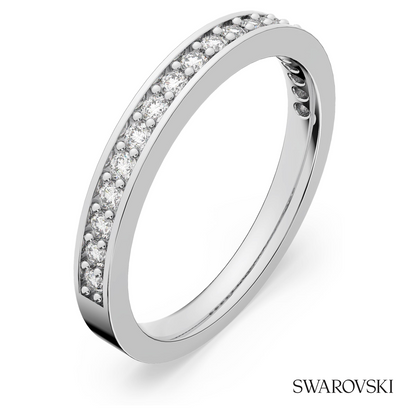 Swarovski Matrix ring, White, Rhodium plated – item 1121065 image 2