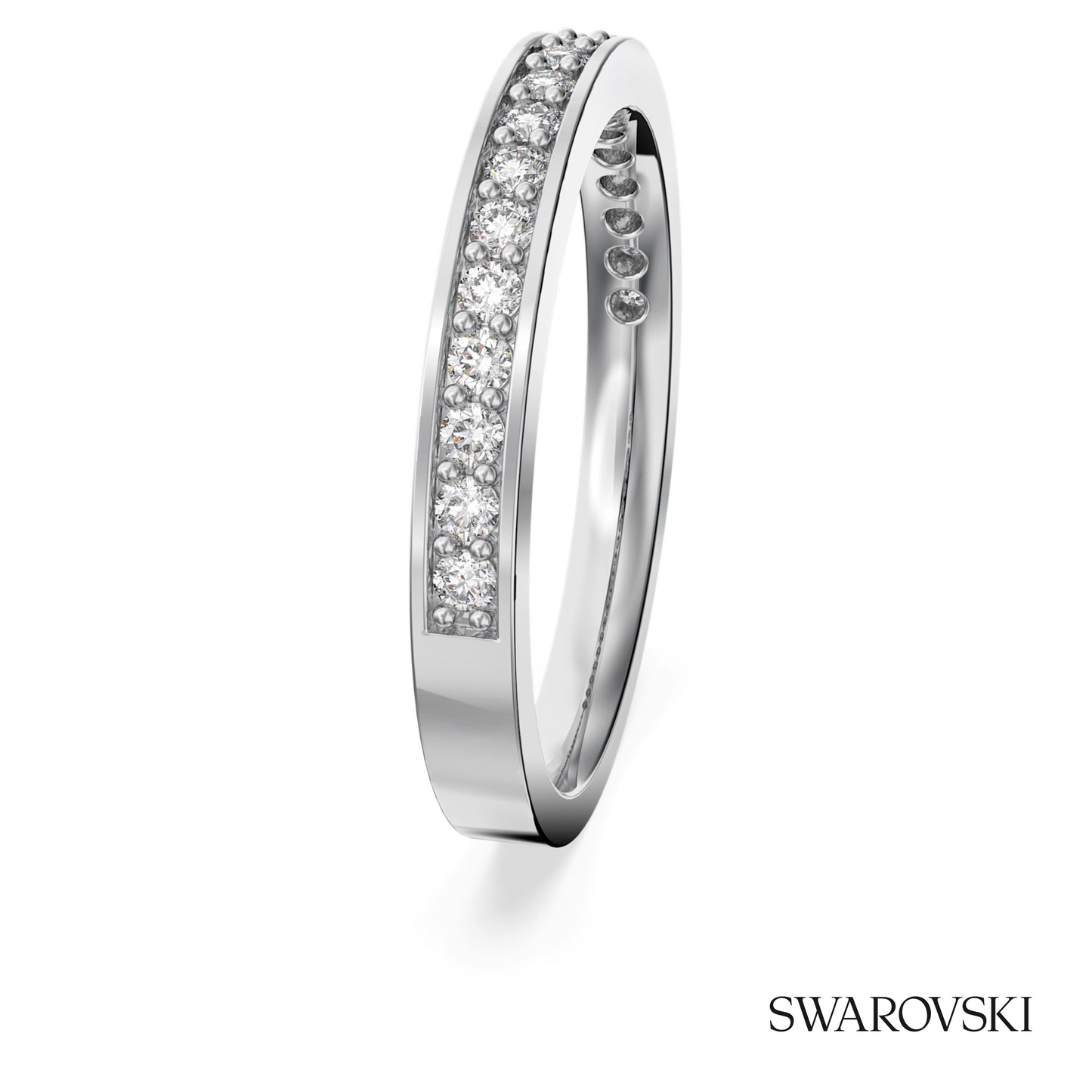 Swarovski Matrix ring, White, Rhodium plated – item 1121065 image 3