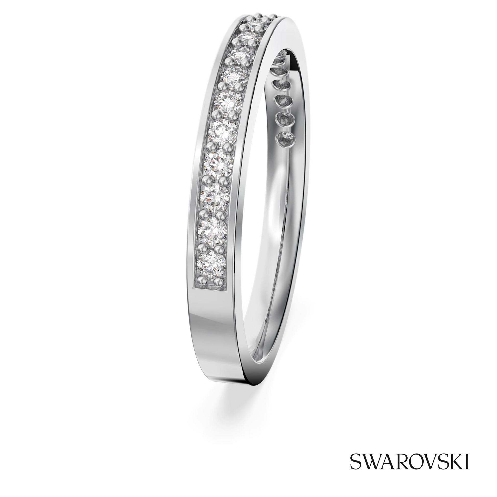 Swarovski Matrix ring, White, Rhodium plated – item 1121065 image 3