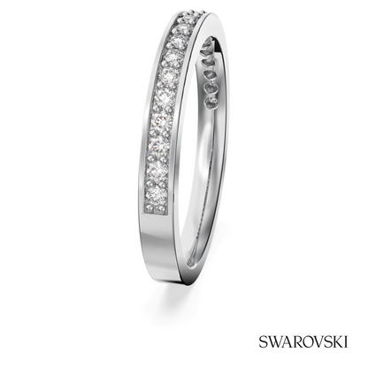 Swarovski Matrix ring, White, Rhodium plated – item 1121065 image 3