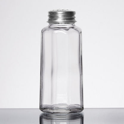 Tablecraft 157S&P 2 oz. Flat Paneled Salt & Pepper Shaker – item 407153SP